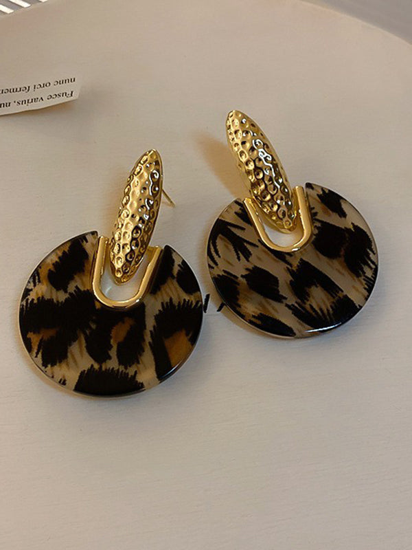 Geometric Drop Earrings