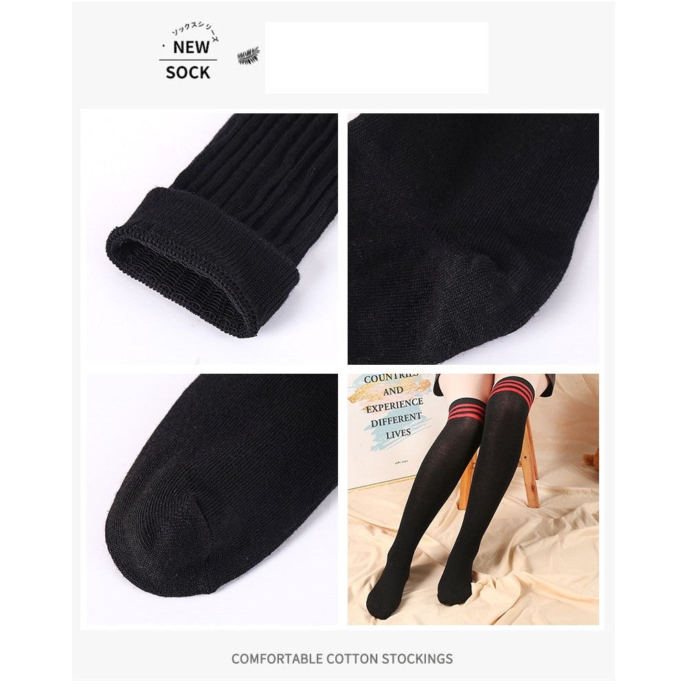 Thin Breathable Knee Over Stockings Socks