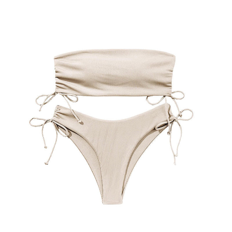 Women's Two-Piece Bikini With Detachable Straps For Amazon