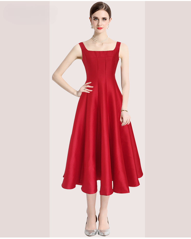 Vintage Simple Ball Evening Party Dresses