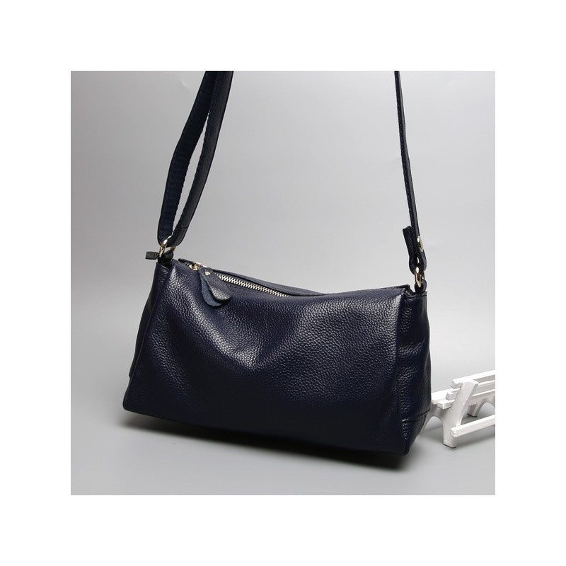 Vintage Genuine Leather Crossbody Bag