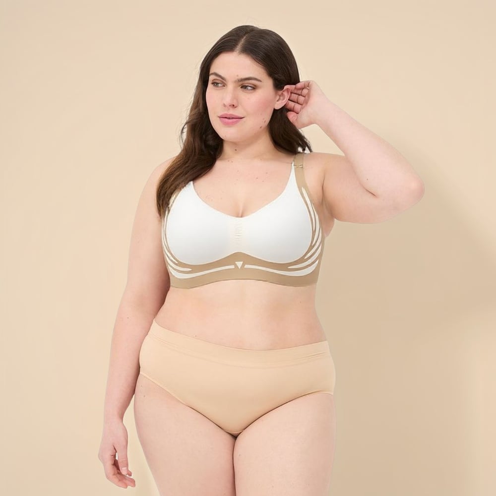 Super Gather Bra ¨C Wireless Push-up Bra for Lift, Shape & All-Day Comfort - 1+2 FREE