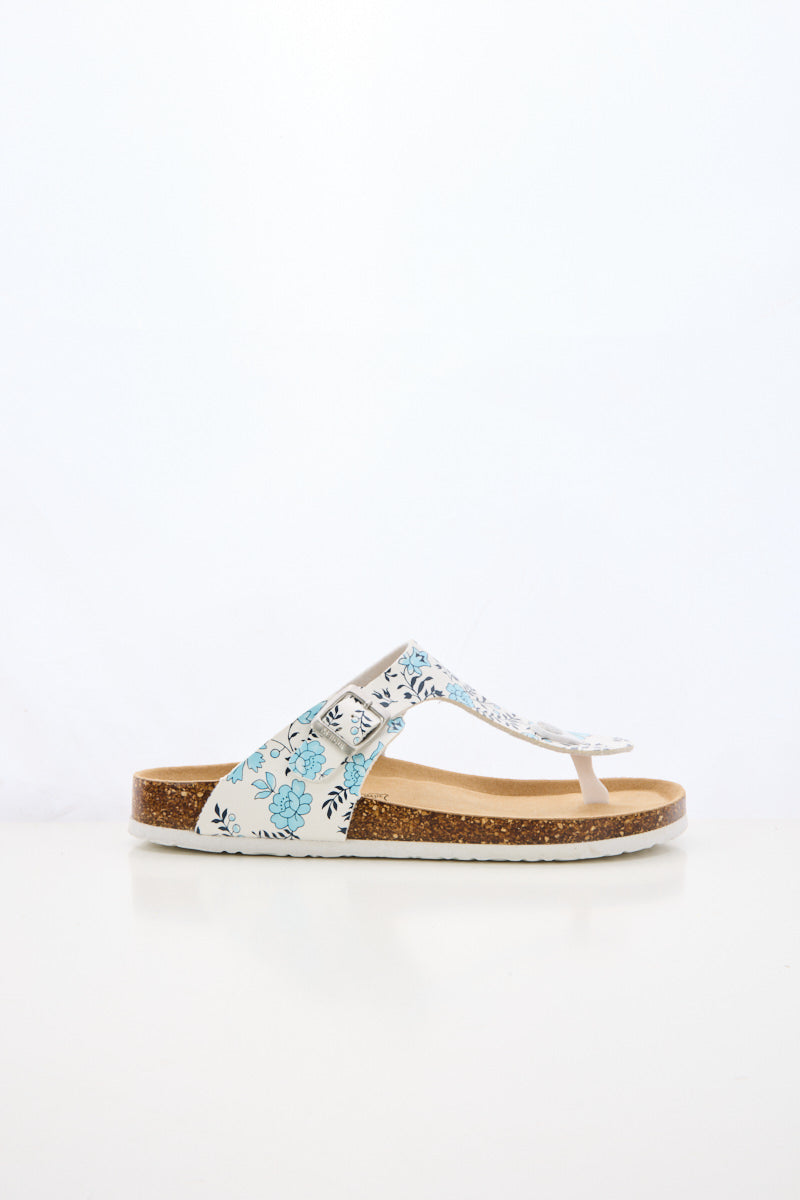 T-Strap Footbed Sandal - Floral