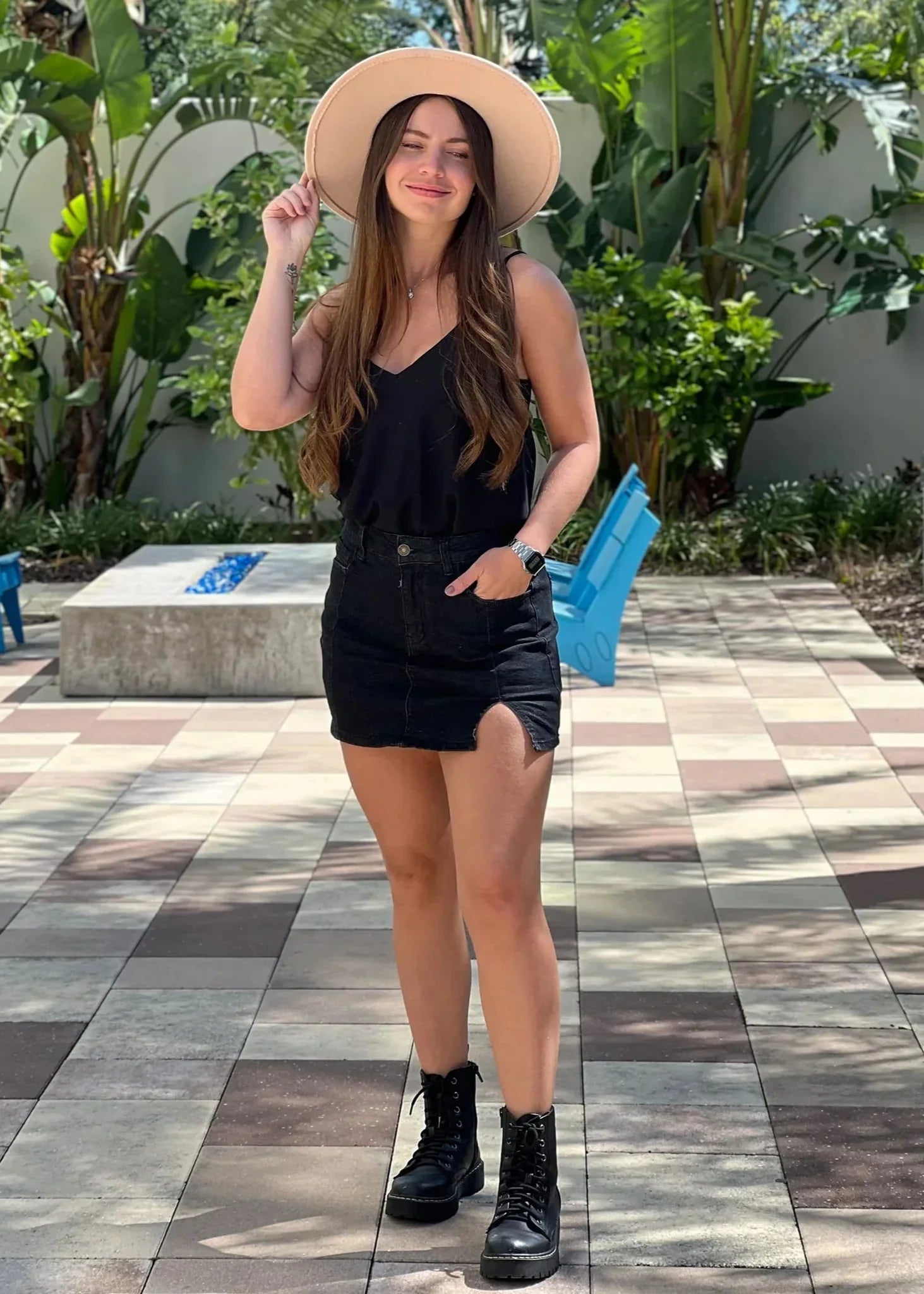 EffortlessChic Denim Skort + Own Every Moment, Confidently - 50% OFF