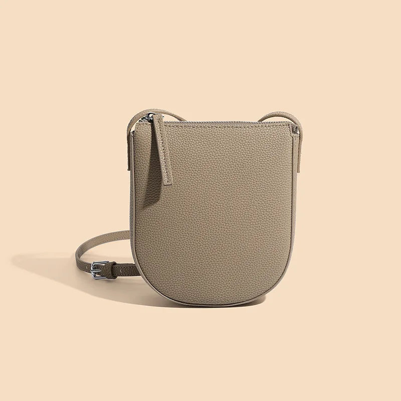 Women's Genuine Leather Messenger Phone Bag