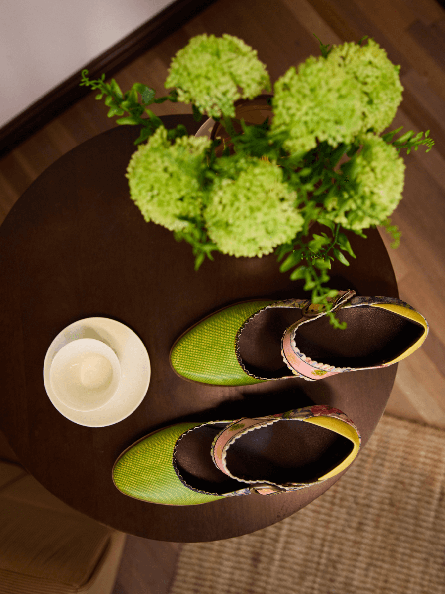Brunch In Menton Leather Pump