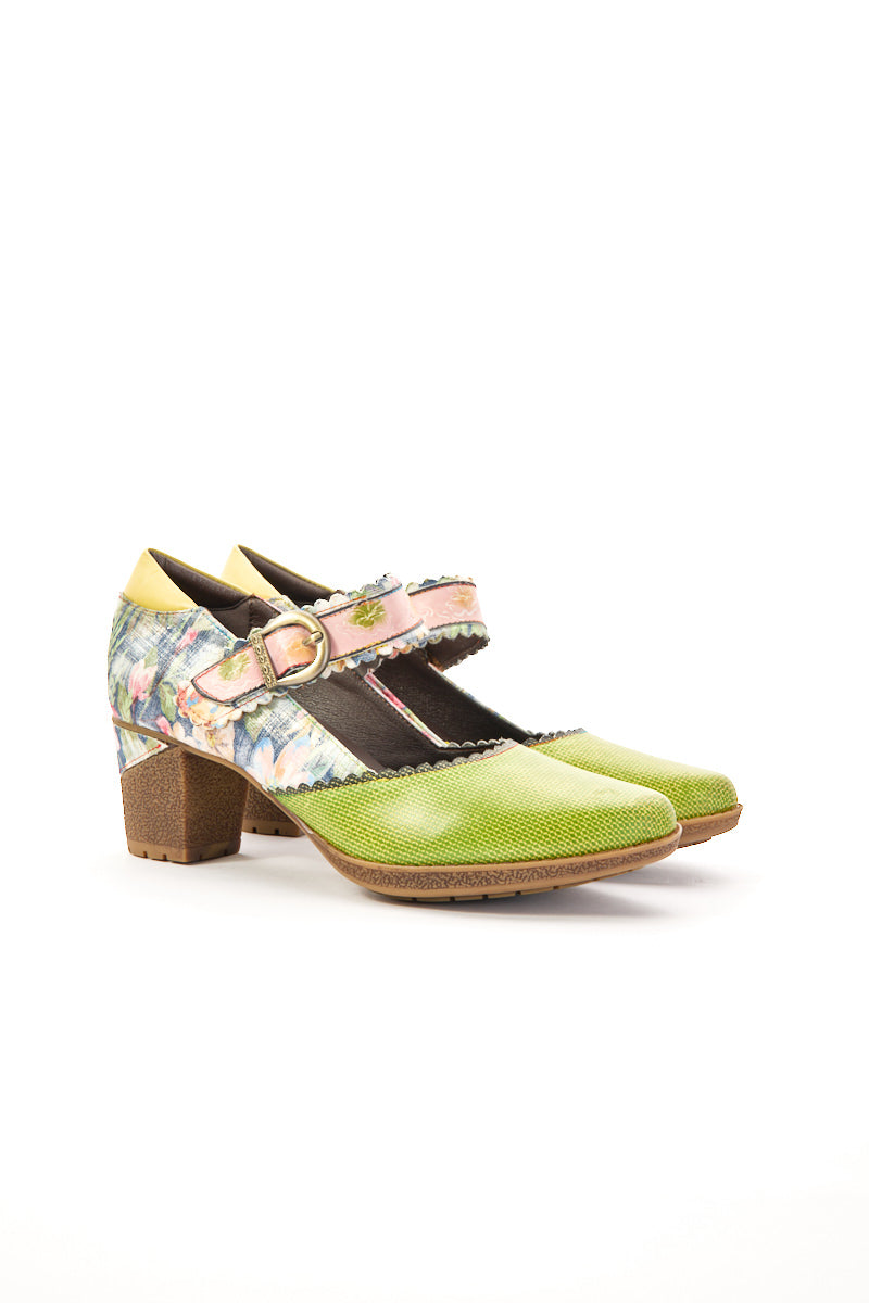 Brunch In Menton Leather Pump