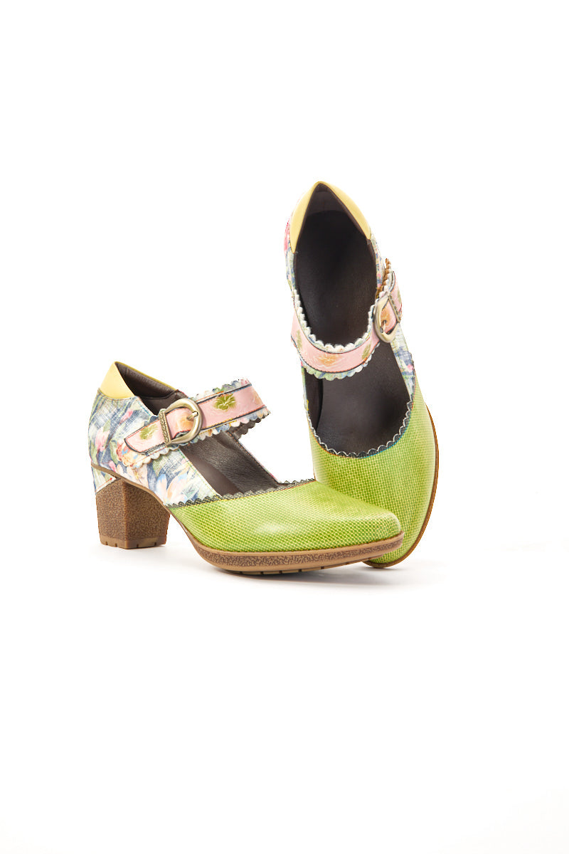 Brunch In Menton Leather Pump