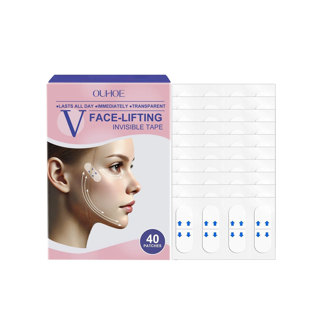 1 + 1 FREE - Instant V-Lift Tape ¨C Lift Years Off Instantly!