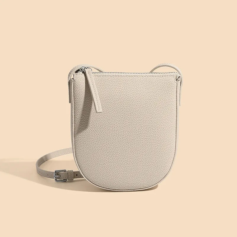 Women's Genuine Leather Messenger Phone Bag