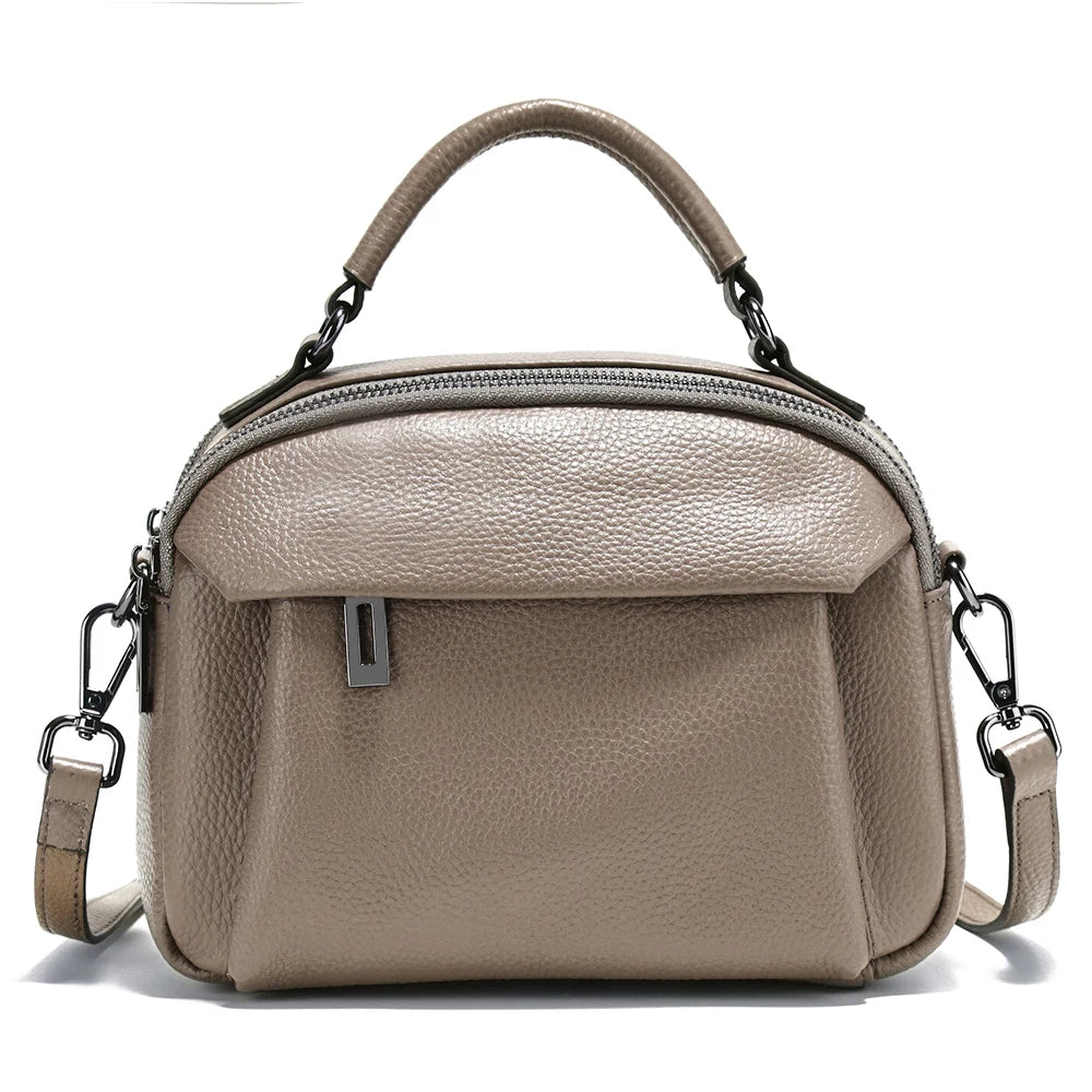 Stylish Genuine Leather Satchel Purse for Women