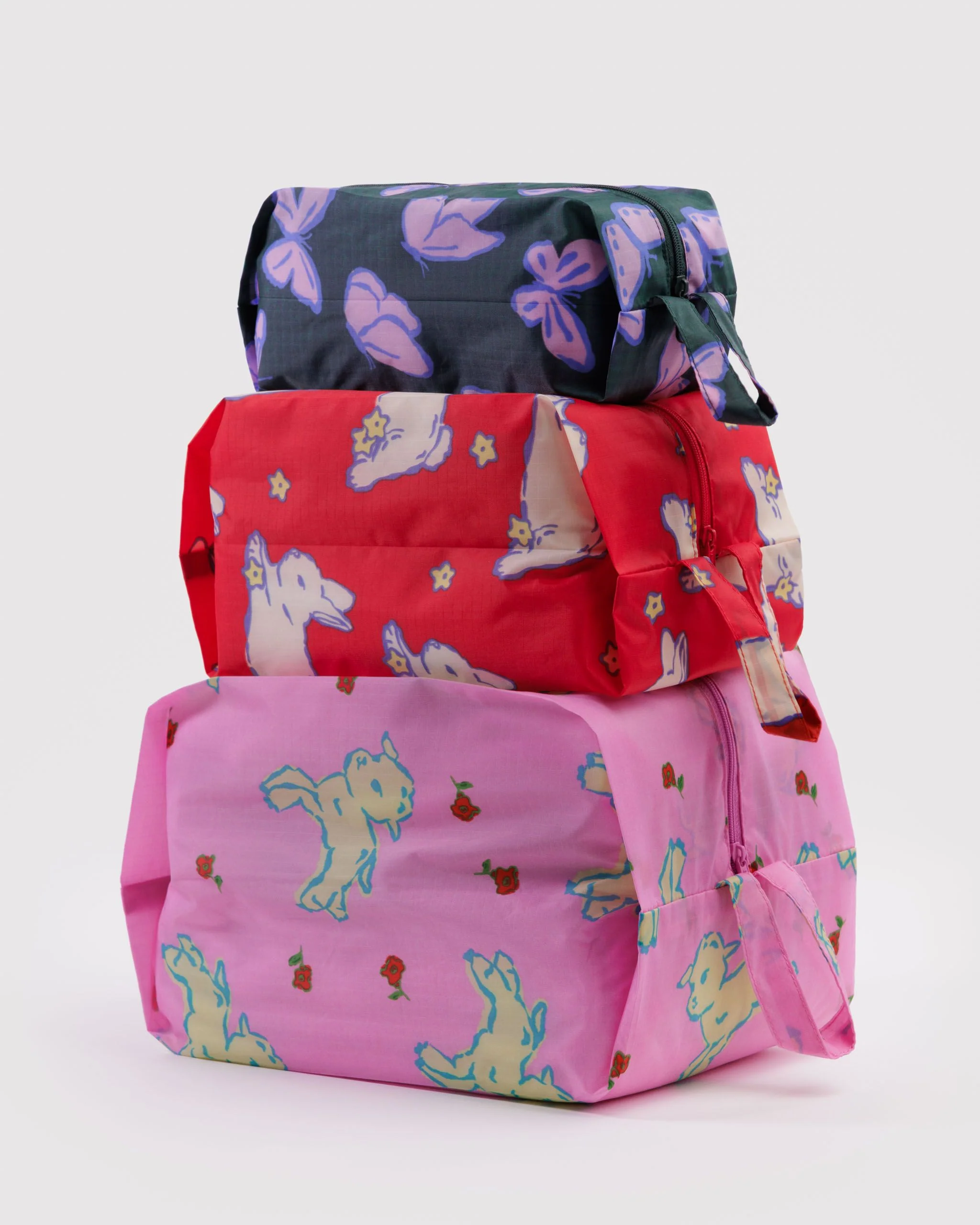 3D Zip Set - Spring Animals