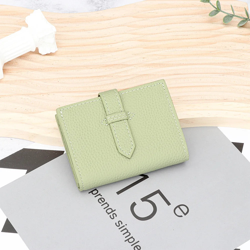 Luxury Design Genuine Leather Small Wallet