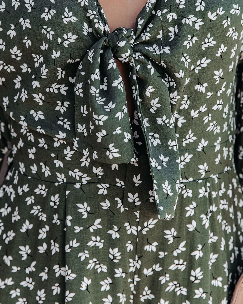 Marini Printed Tie Front Jumpsuit