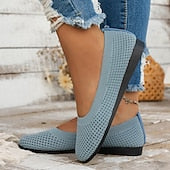 Women's Breathable Mesh Slip-On Flats