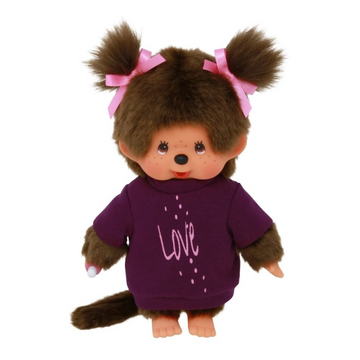 Monchhichi Tee LOVE Girl