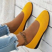 Women's Breathable Mesh Slip-On Flats