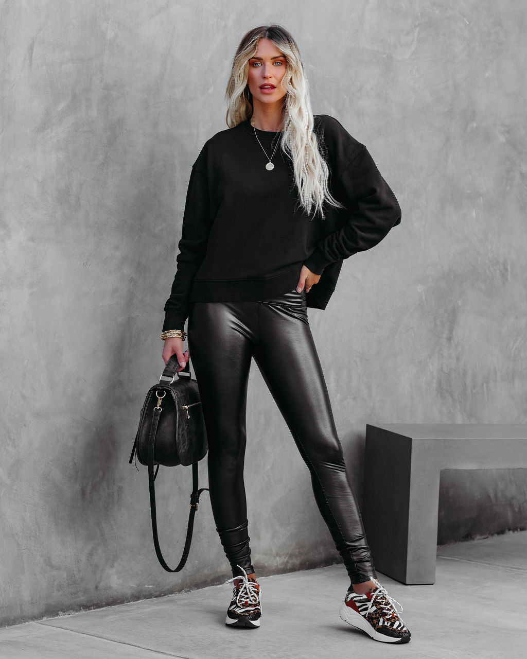 On The Daily Cotton Pullover - Black