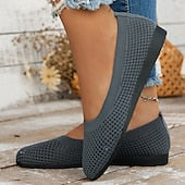 Women's Breathable Mesh Slip-On Flats