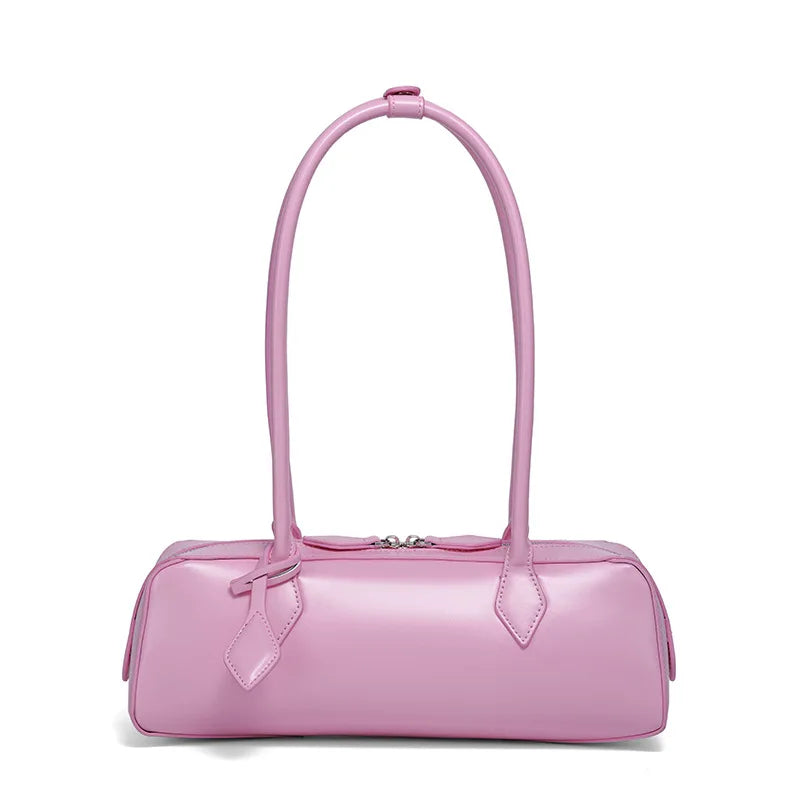 Luxury Vintage Genuine Leather Bag - Korean Design Shoulder Handbags