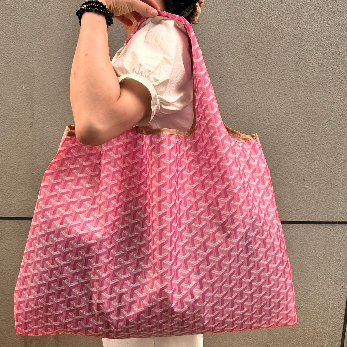 Ultra Strong Foldable Shopping Bag – 33lbs Capacity, Waterproof & Reusable