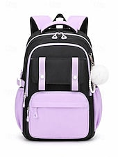 Girls Plaid Backpack for School
