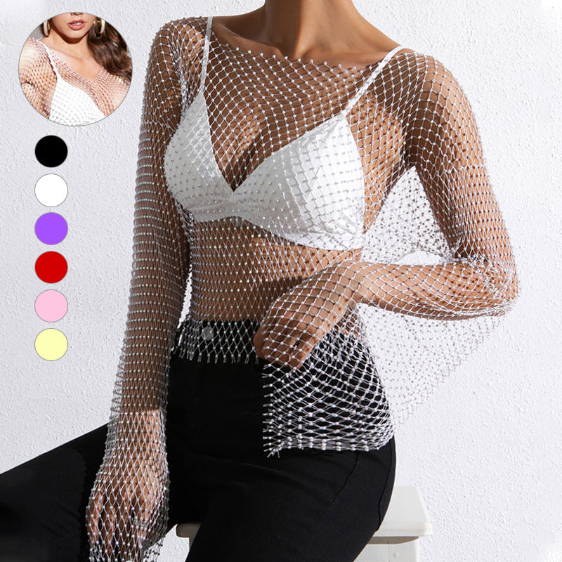 The Starlet Mesh Top - Instant Dazzle, Zero Compromise + 50% OFF