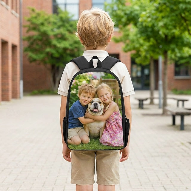 Custom Photo Kids Backpack for Back to School