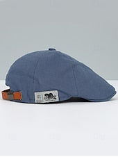 Men's Cotton Flat Cap Vintage Newsboy Hat