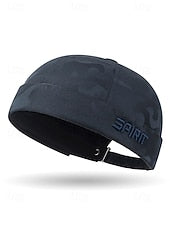 Men's Polyester Camouflage Brimless Docker Cap