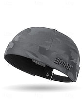 Men's Polyester Camouflage Brimless Docker Cap