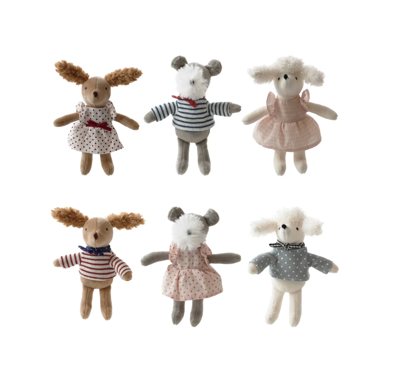 Assorted Mini Dog Dolls