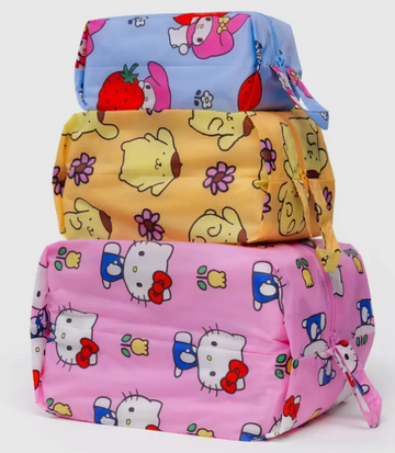 3D Zip Set - Hello Kitty and Friends Florals