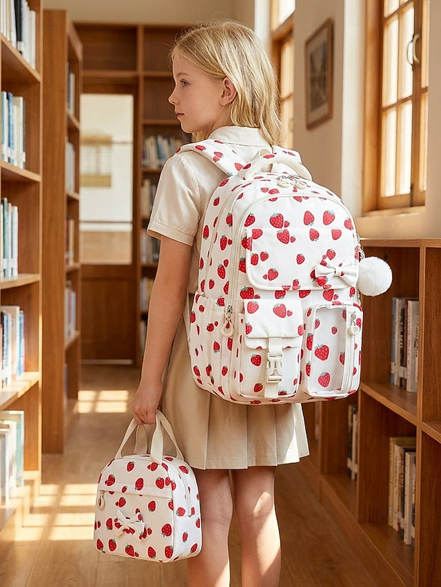 Girls' 3-Piece School Backpack Set