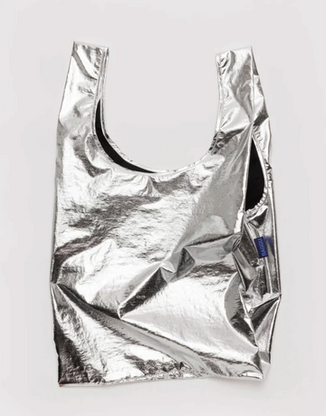 Baby Baggu - Metallic Silver