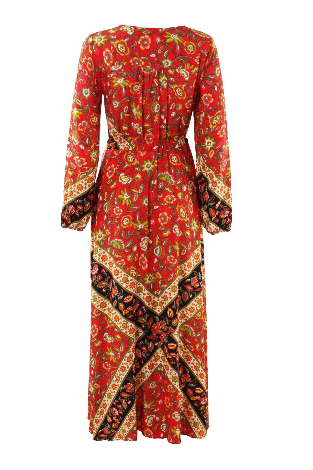 Summer Boho Long Sleeves Beach Dresses