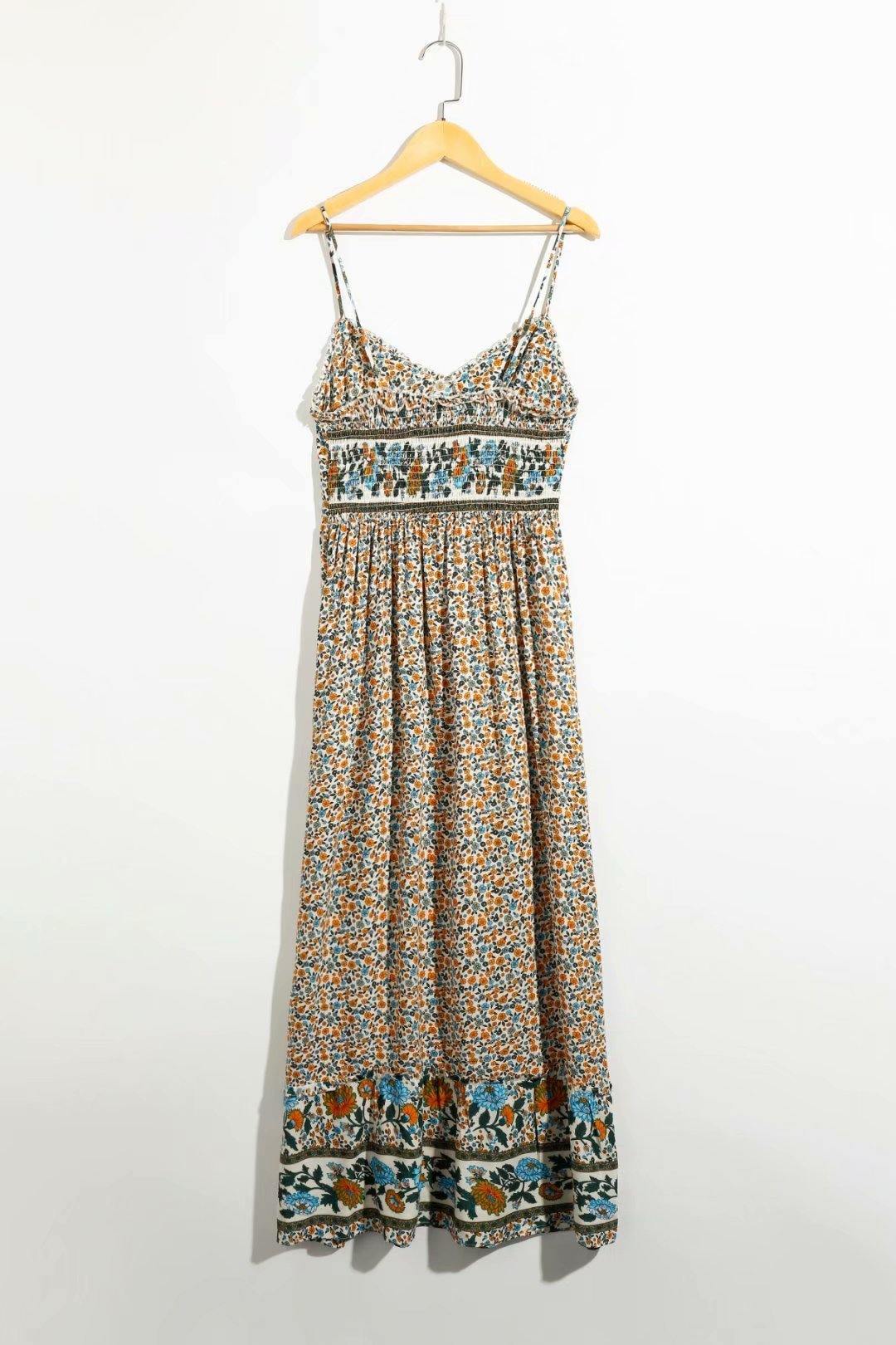 Summer Beach Sleeveless Long Maxi Dresse-STYLEGOING