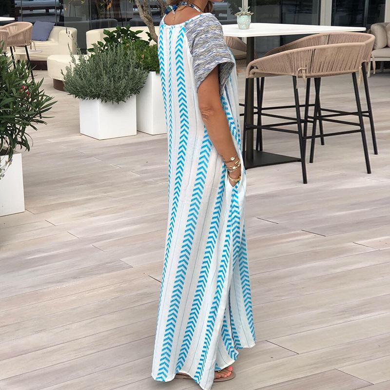 Summer Fashion Loose Long Dresses-STYLEGOING