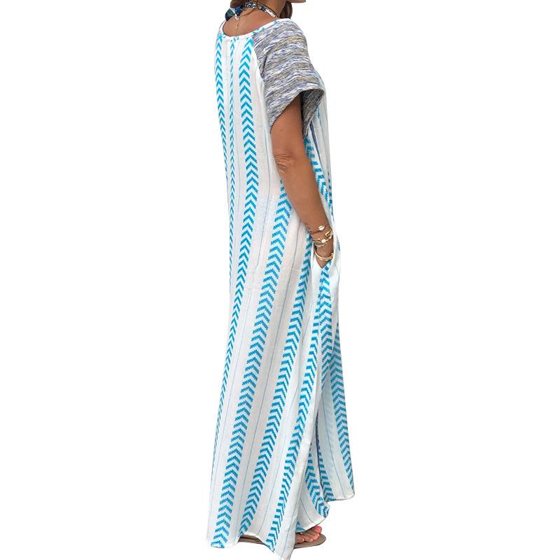 Summer Fashion Loose Long Dresses-STYLEGOING