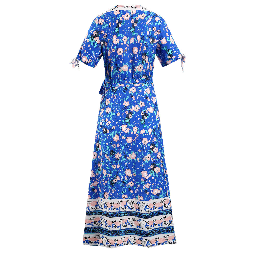 Bohemian Summer Holdiay Women Long Dresses