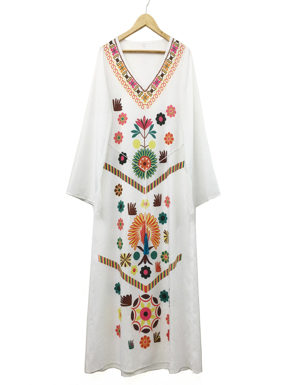 Sumer Bohemian Plus Sizes Long Dresses for Women