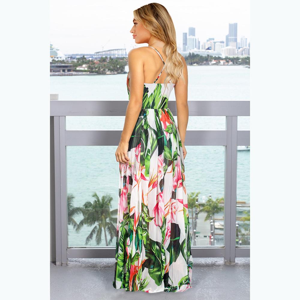 Women Summer Bohemian Long Dresses-STYLEGOING