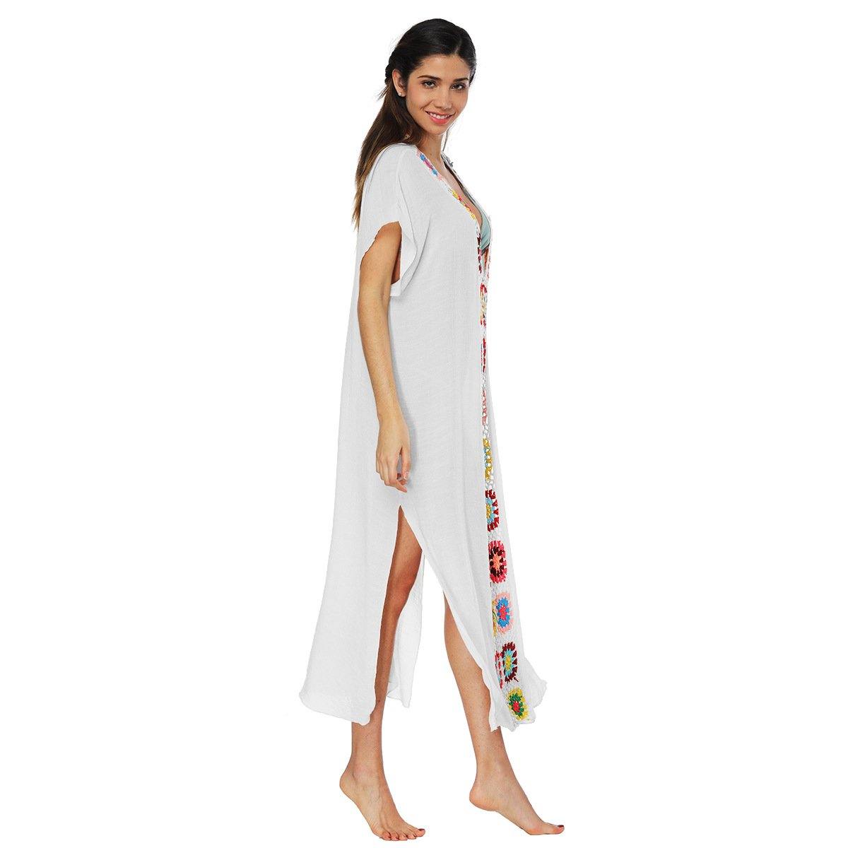 Women Long Summer Beach Cover Ups-STYLEGOING