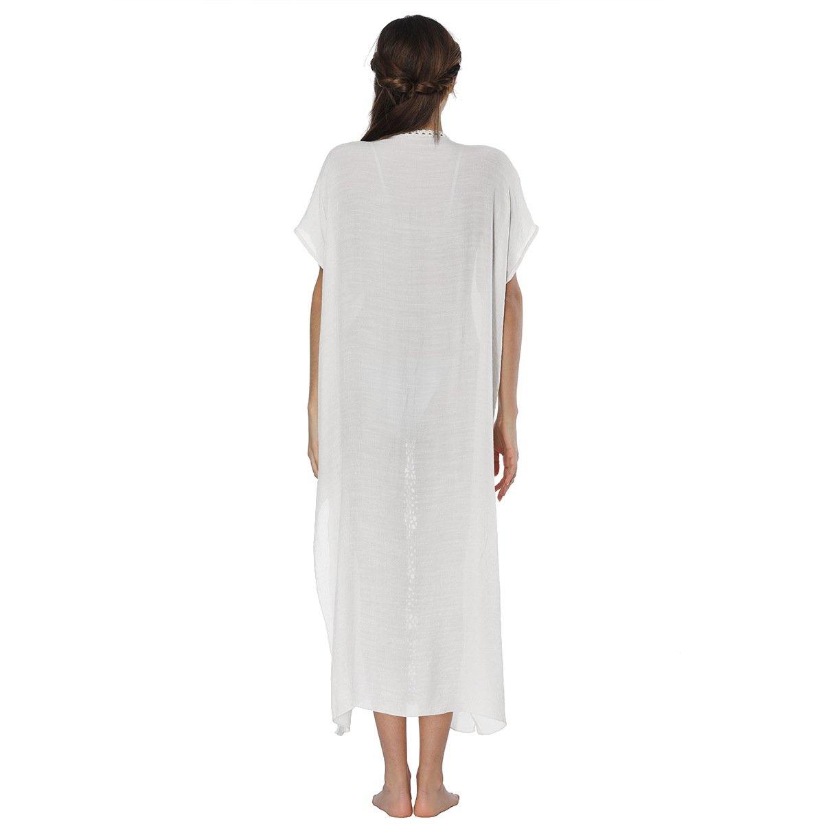 Women Long Summer Beach Cover Ups-STYLEGOING
