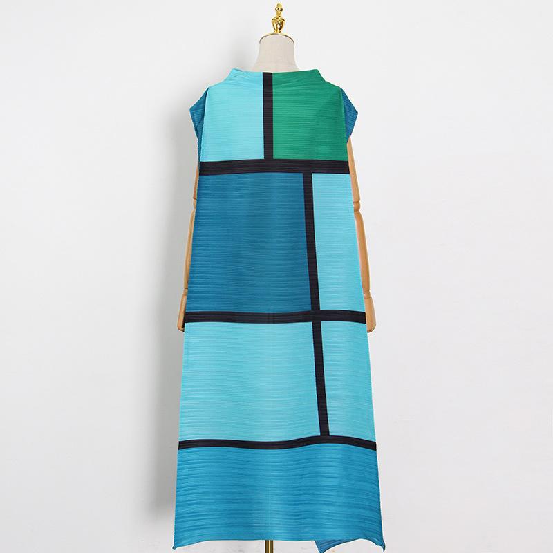 Summer Round Neck Long Dresses-STYLEGOING