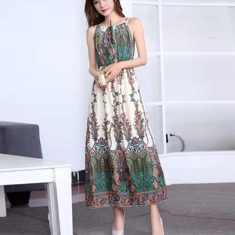 Casual Cotton Summer Long Sleeveless Dresses