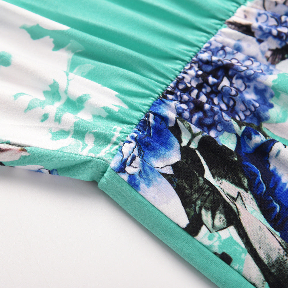 Sexy Strapless Women Boho Long Dresses