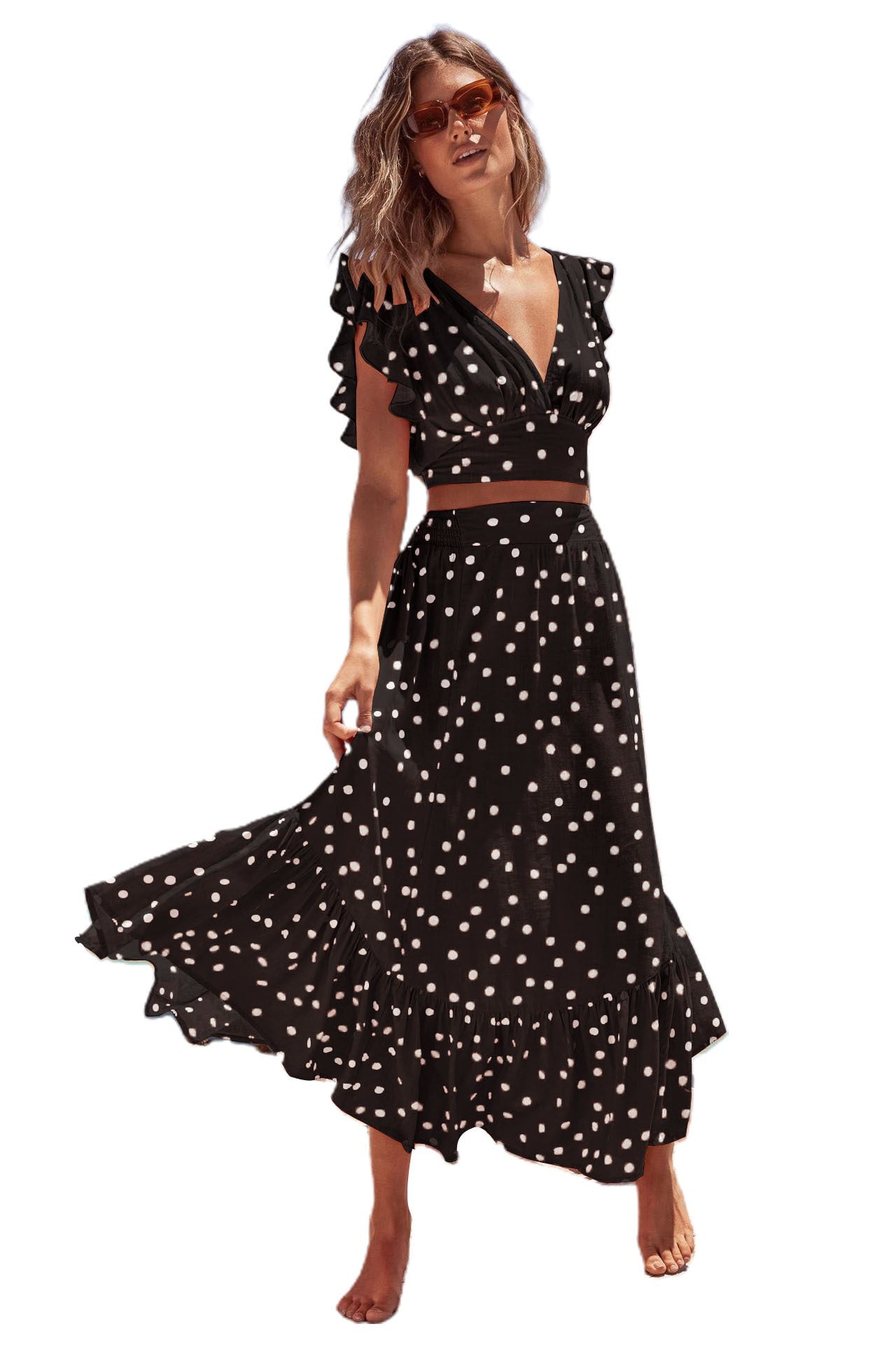 Casual Summer Bohemian Two Pieces Dresses