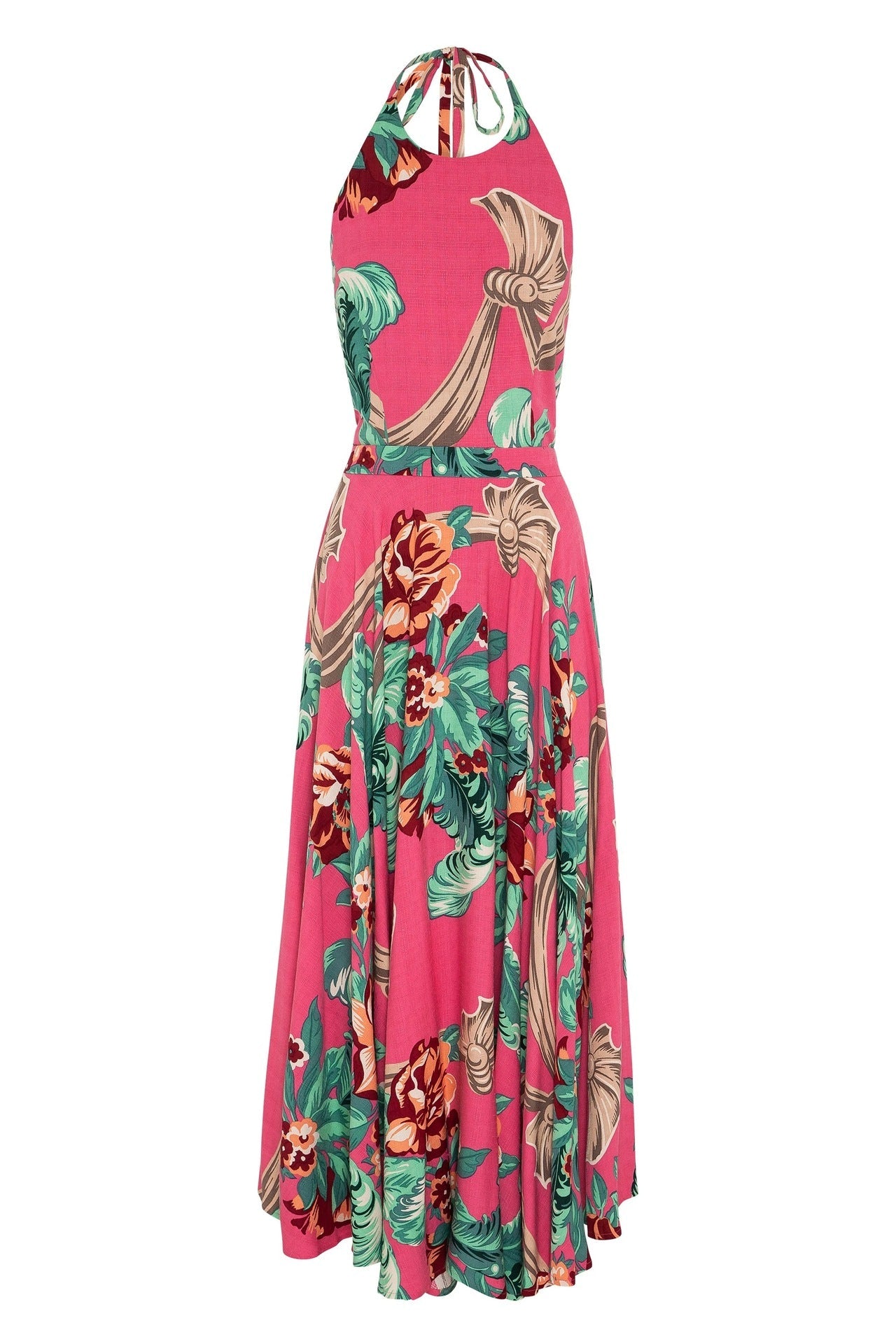 Sexy Floral Print Long Boho Summer Beach Dresses