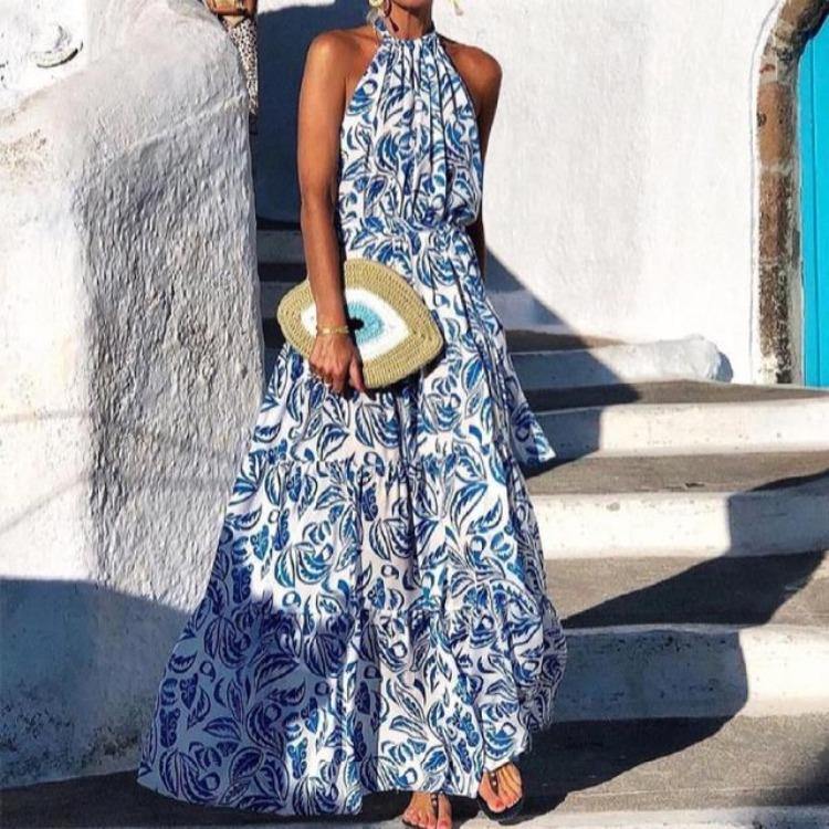 Fashion Bohemia Long Maxi Dresses-STYLEGOING